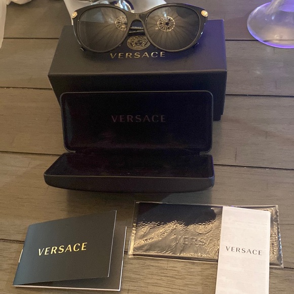 Versace sunglasses Black/Dark Grey 0VE4364Q